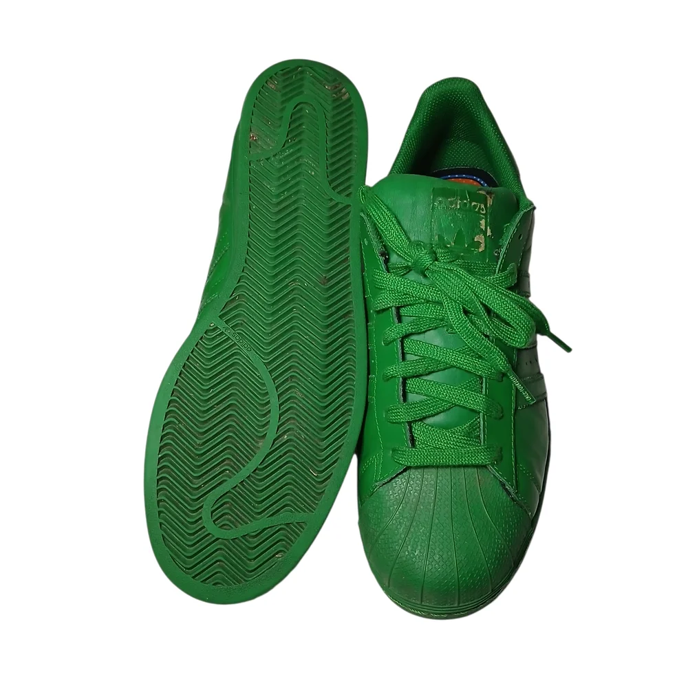 Green Adidas Sneakers - Picture 7 of 10